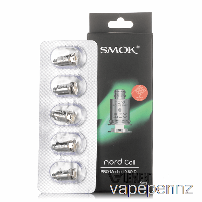SMOK nord PRO Replacement Coils 0.6ohm DL Mesh Coils VAPE NZ